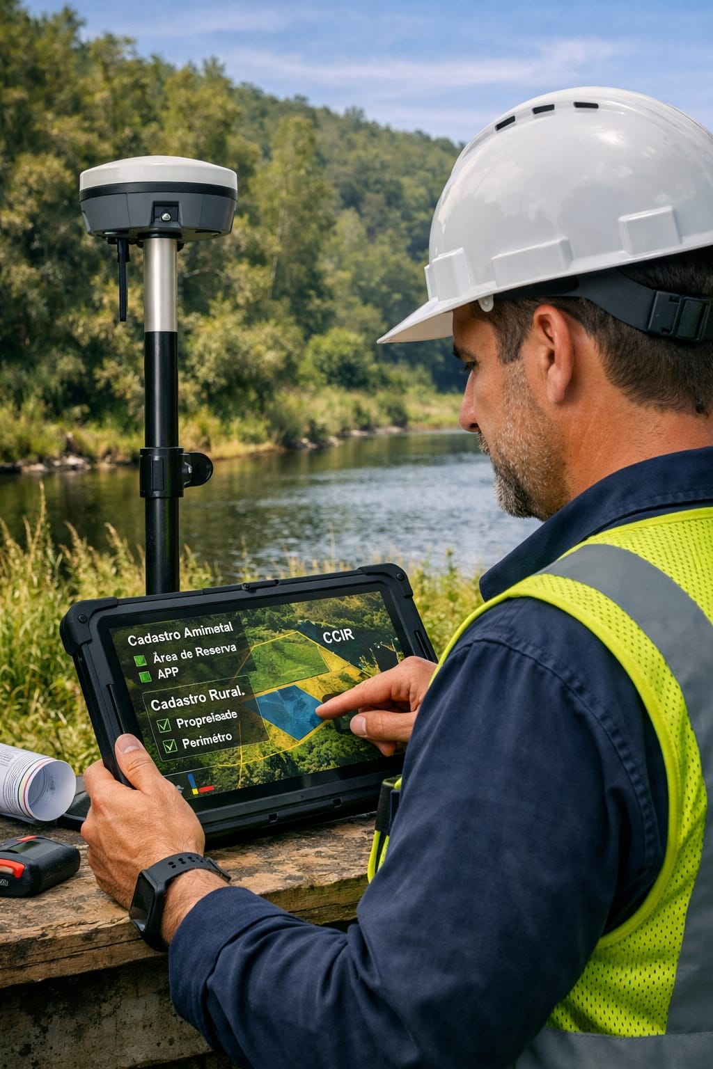 Registro técnico de atualização cadastral rural e ambiental